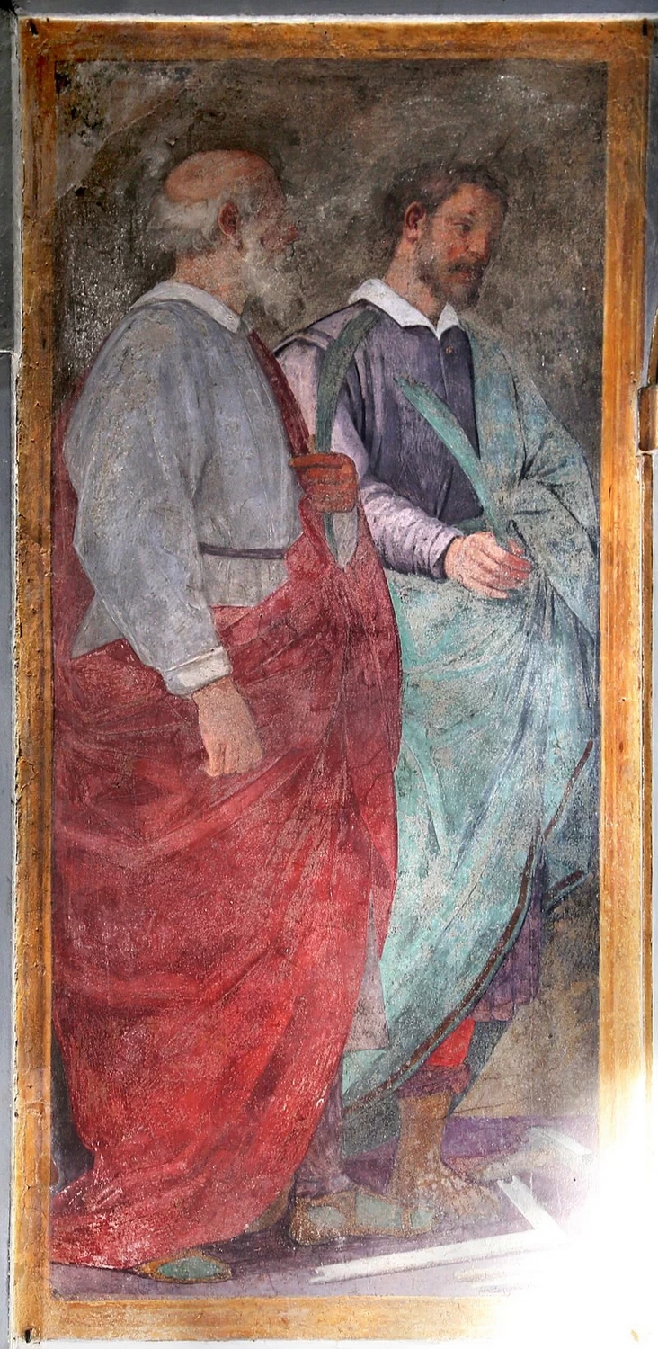 Santa Maria Assunta a Settignano - altare di Santa Lucia, dettaglio